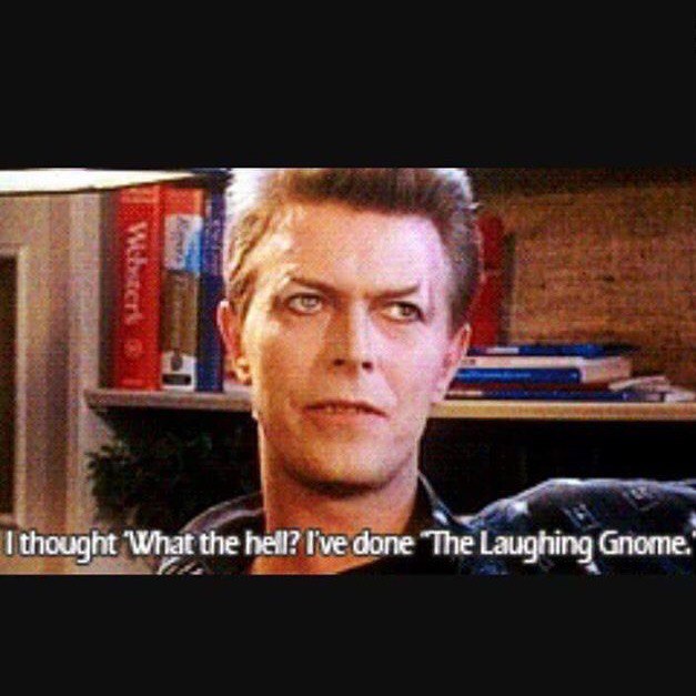 D. Bowie’s The Laughing Gnome (перевод)